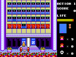 Megumi Rescue screenshot 3 for Sega Mark III